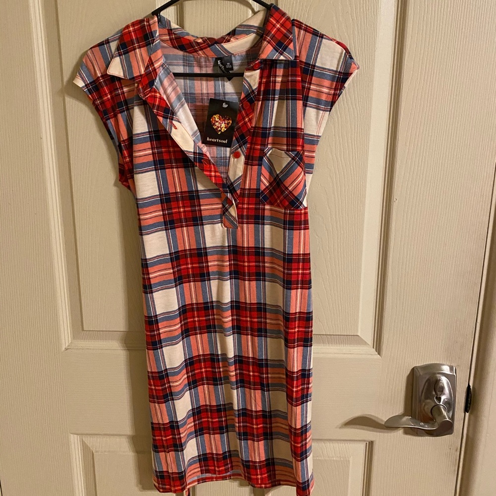 Heartsoul plaid dress